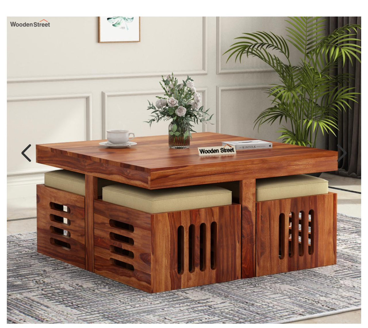 Sheesham Wood Center Tables