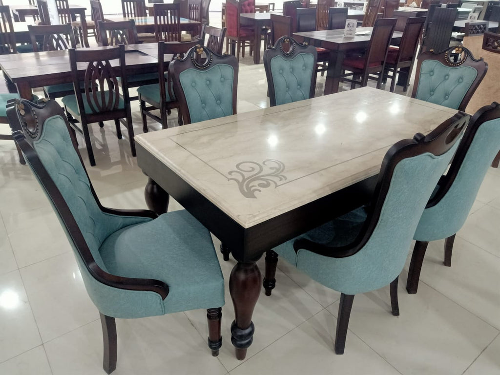 6 Seater ONYX Marble Dinning Sets